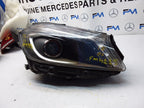 2015 MERCEDES A-CLASS W176 COMPLETE HEADLIGHT DRIVER SIDE OS A1768204561 FMH115
