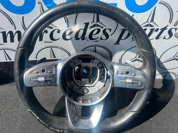 2018 ON 205 FL MERCEDES C-CLASS AMG LINE STEERING WHEEL PADDLE SHIFT A0050004599