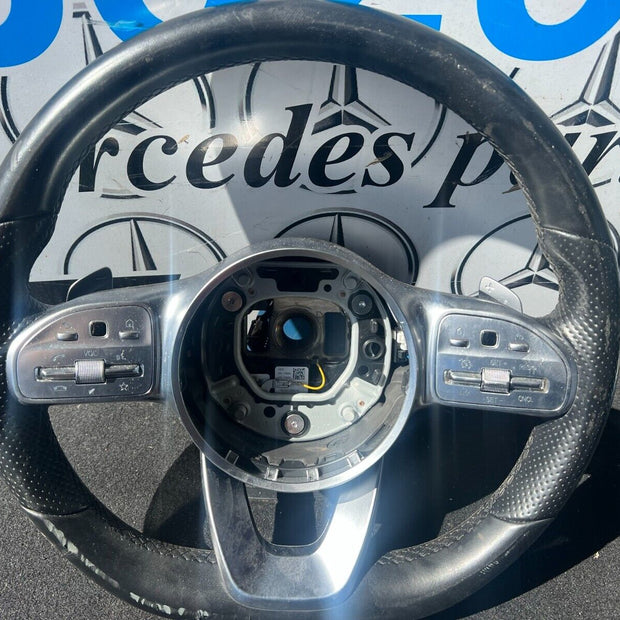 2018 ON 205 FL MERCEDES C-CLASS AMG LINE STEERING WHEEL PADDLE SHIFT A0050004599