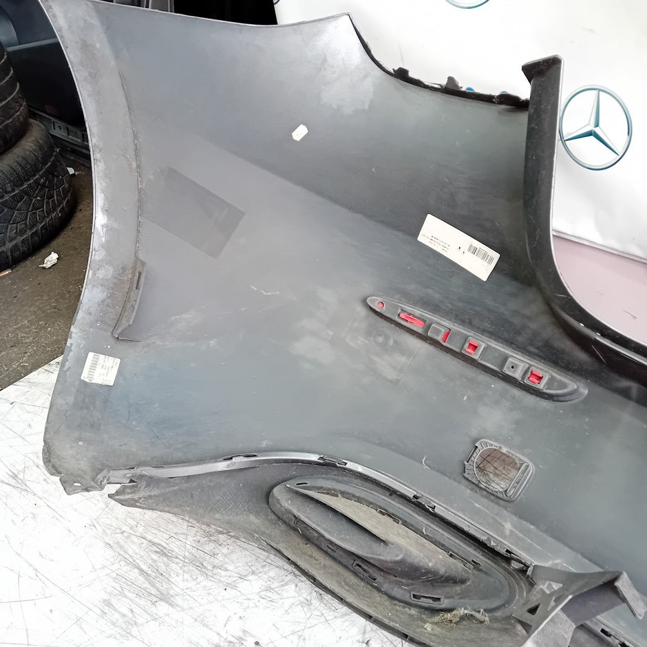 MERCEDES BENZ  A-CLASS W177 REAR BUMPER A1778804801 2018 GREY COMPLETE FMX7