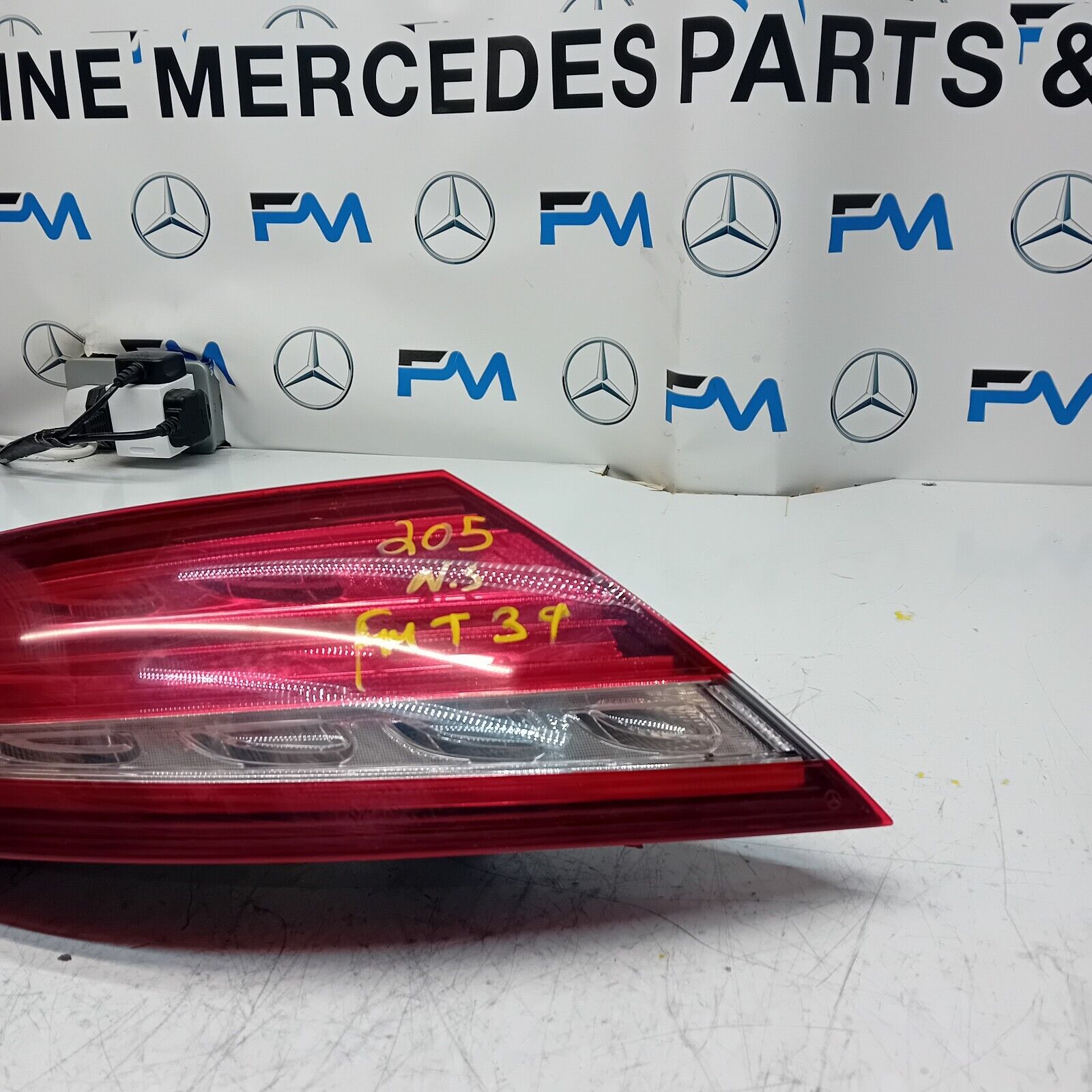MERCEDES C-CLASS W205 COUPE 2016 REAR PASSENGER N/S TAIL LIGHT A2059066300 FMT39