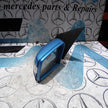 2012/2018 MERCEDES BENZ B CLASS W246  DRIVER RIGHT OFFSIDE WING MIRROR BLUE