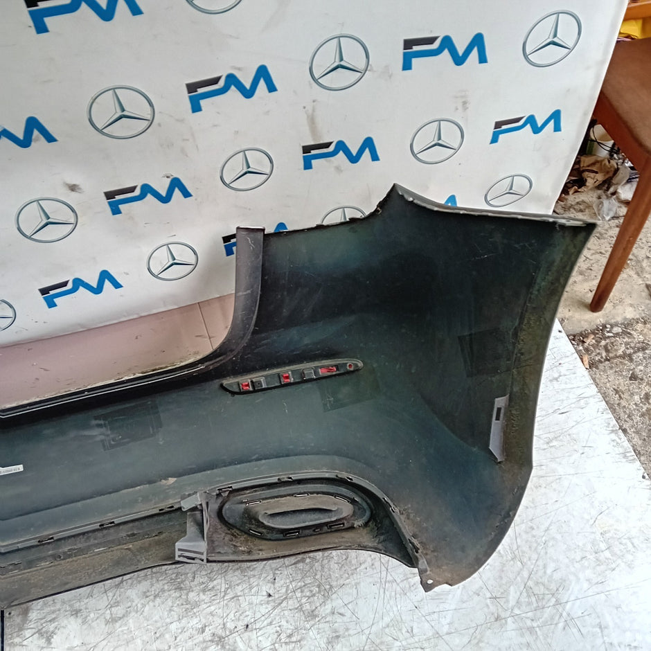 MERCEDES BENZ  A-CLASS W177 REAR BUMPER A1778804801 2018 GREY COMPLETE FMX7