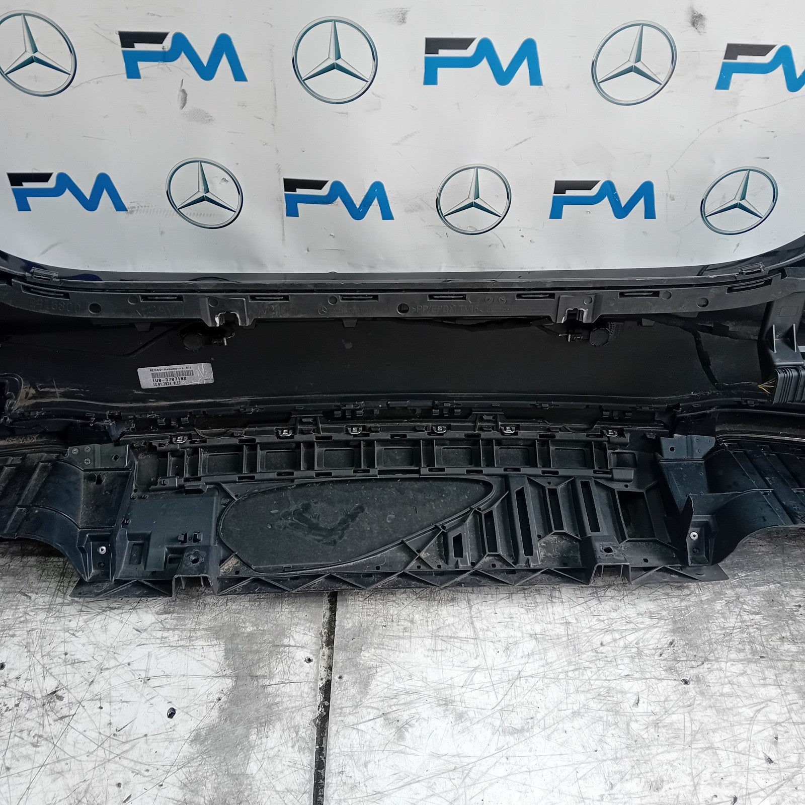 MERCEDES BENZ E-CLASS W213 SALOON REAR BUMPER BLACK 2016 ON A2138850001 FMX76