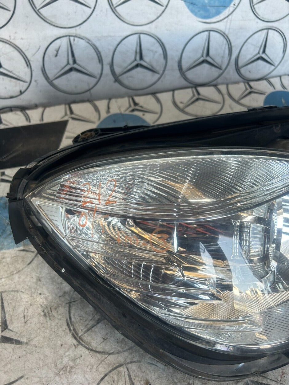 MERCEDES E CLASS RIGHT HEADLIGHT HALOGEN 2009-2013 A2128200461 FMH3