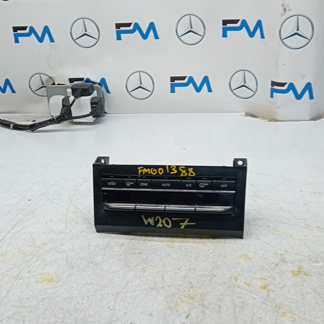 MERCEDES E CLASS W207 W212 CLIMATE CONTROL PANEL A2129008608 2016 FM001388