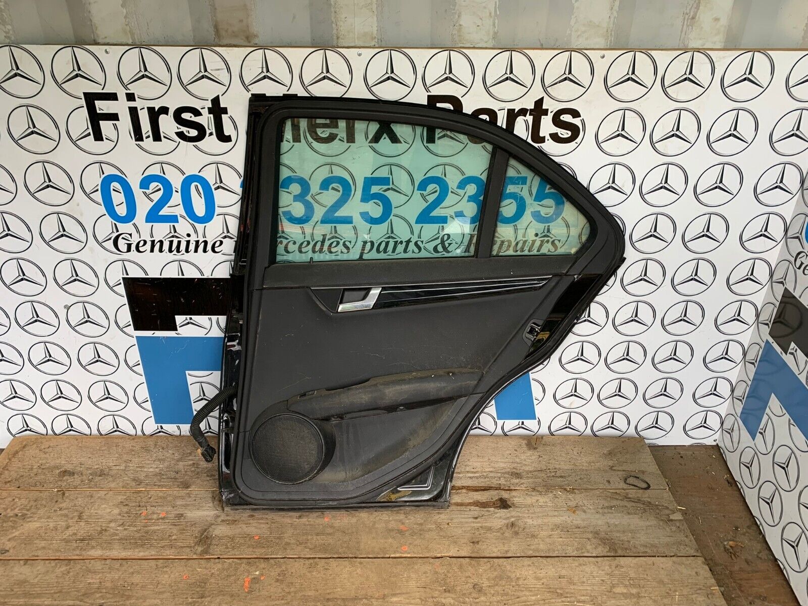 MERCEDES BENZ C CLASS W204 OFF SIDE REAR RIGHT DOOR 2008-2014