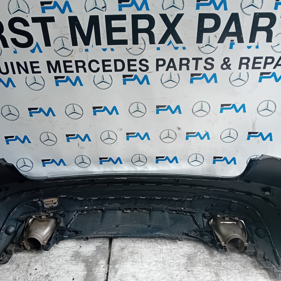 MERCEDES BENZ GLA X156 REAR BUMPER BLACK 2014-19 A1568802640 FMX75