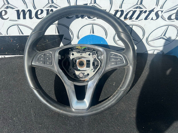 MERCEDES A-CLASS PADDLE SHIFT STEERING WHEEL MULTIFUNCTION 2017 A0014608803