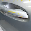 MERCEDES BENZ  A-CLASS W176 DRIVER REAR DOOR OSR 2012 SILVER COMPLETE FMD488