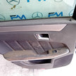 MERCEDES E-CLASS W212 PASSENGER REAR DOOR NSR BLACK 2009-16 COMPLETE FMD474