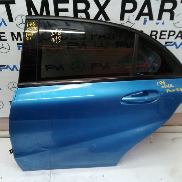 MERCEDES BENZ A CLASS W176 PASSENGER SIDE REAR DOOR ( NEAR SIDE REAR ) FMD21