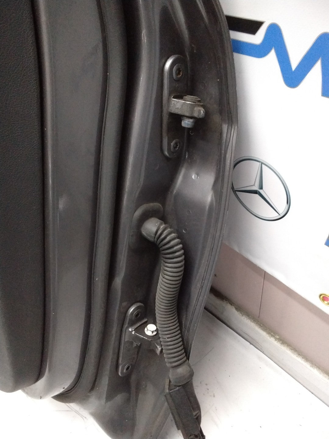 MERCEDES BENZ A-CLASS W176 PASSENGER SIDE REAR DOOR N/S/R COMPLETE BLACK FMD64