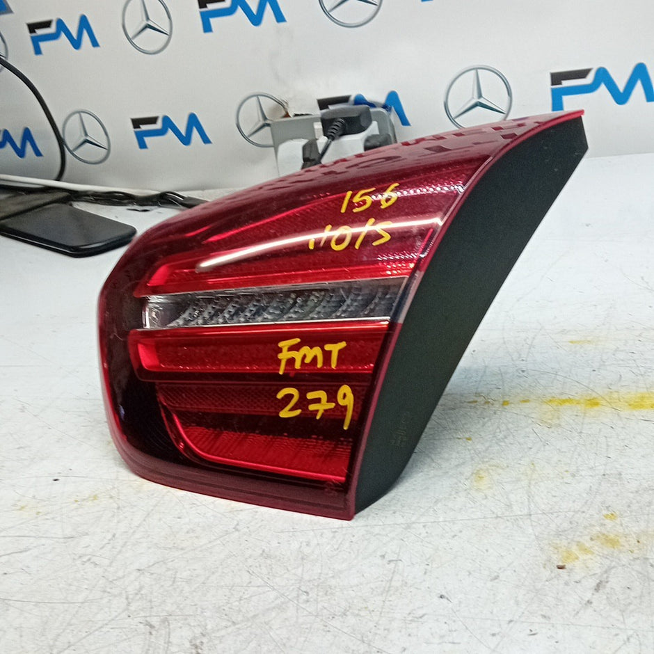 MERCEDES GLA X156 DRIVER RIGHT OS REAR INNER TAIL LIGHT A1569069000 2019 FMT279