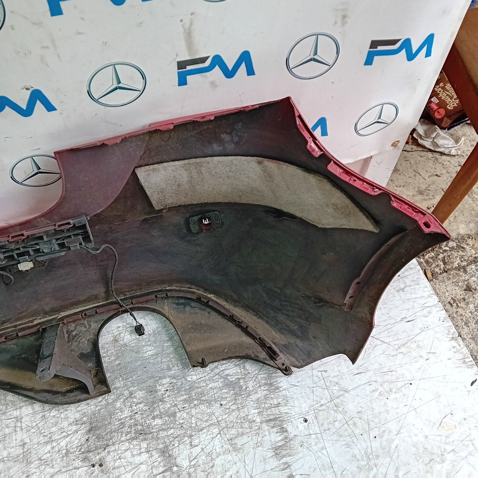 MERCEDES BENZ A-CLASS W176 REAR BUMPER 2012-18 A1768850125 RED  FMX29