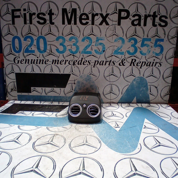 2016-2019 MERCEDES E CLASS W213 CENTRE REAR CONSOLE VENT STORAGE A2136805001