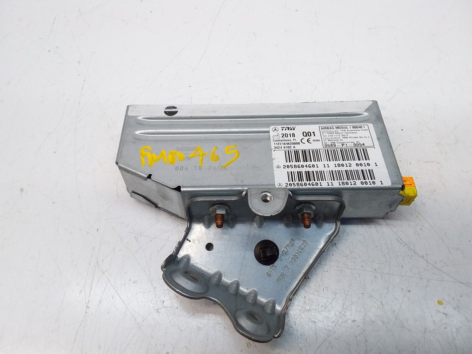 MERCEDES  C-CLASS W205 DRIVER REAR SIDE  AIRBAG MODULE A2058604601 FM00465