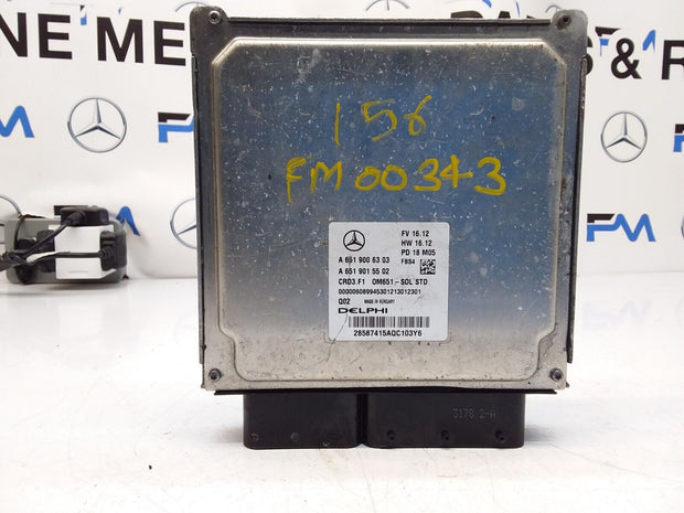 MERCEDES  GLA   ENGINE  CONTROL MODULE A6519006303 FM00343