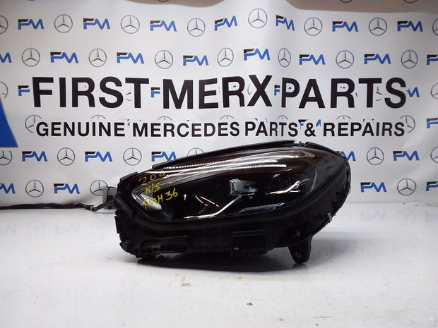 2020 MERCEDES C-CLASS W206 N/S Passenger Side Front Headlight A2069068704 FMH36
