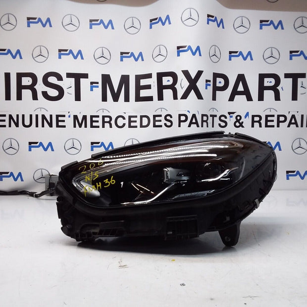 2020 MERCEDES C-CLASS W206 N/S Passenger Side Front Headlight A2069068704 FMH36