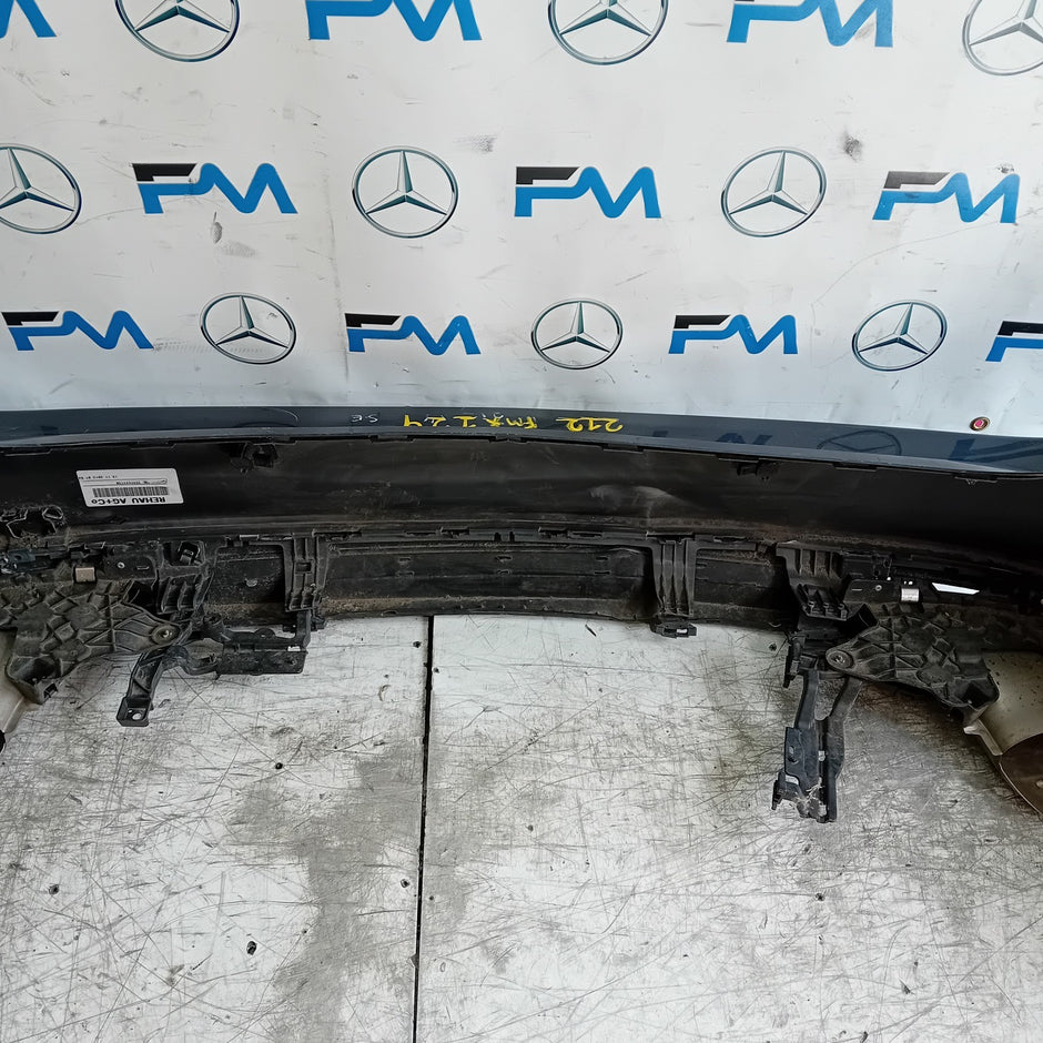 MERCEDES BENZ E-CLASS W212 REAR BUMPER BLACK 2014 A2128855125 FMX129