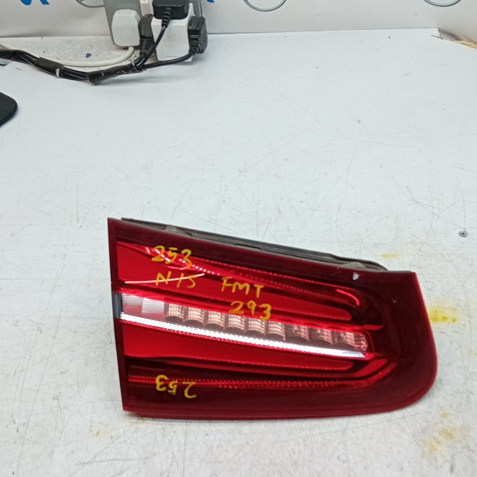 MERCEDES GLC W253 PASSENGER LEFT INNER REAR TAIL LIGHT A2539063100 2017 FMT293