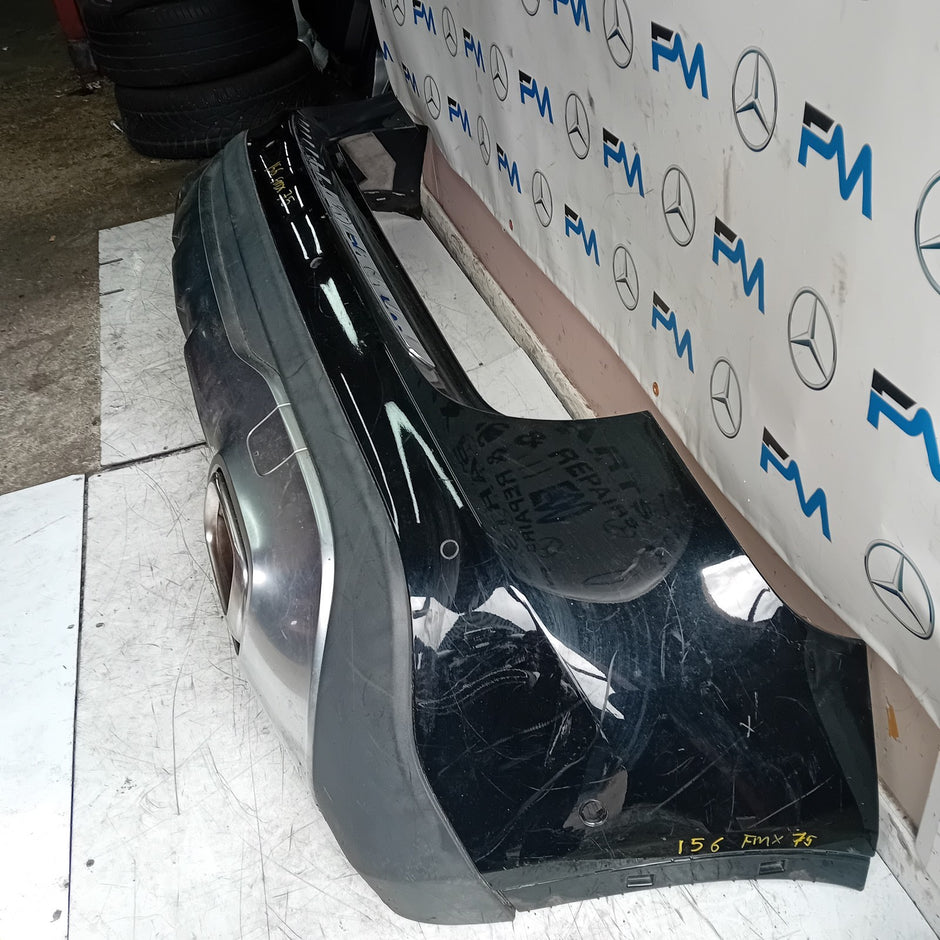 MERCEDES BENZ GLA X156 REAR BUMPER BLACK 2014-19 A1568802640 FMX75