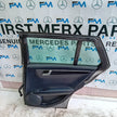 MERCEDES C-CLASS S204 EST DRIVER REAR DOOR OSR SILVER 2008-14 COMPLETE FMD252