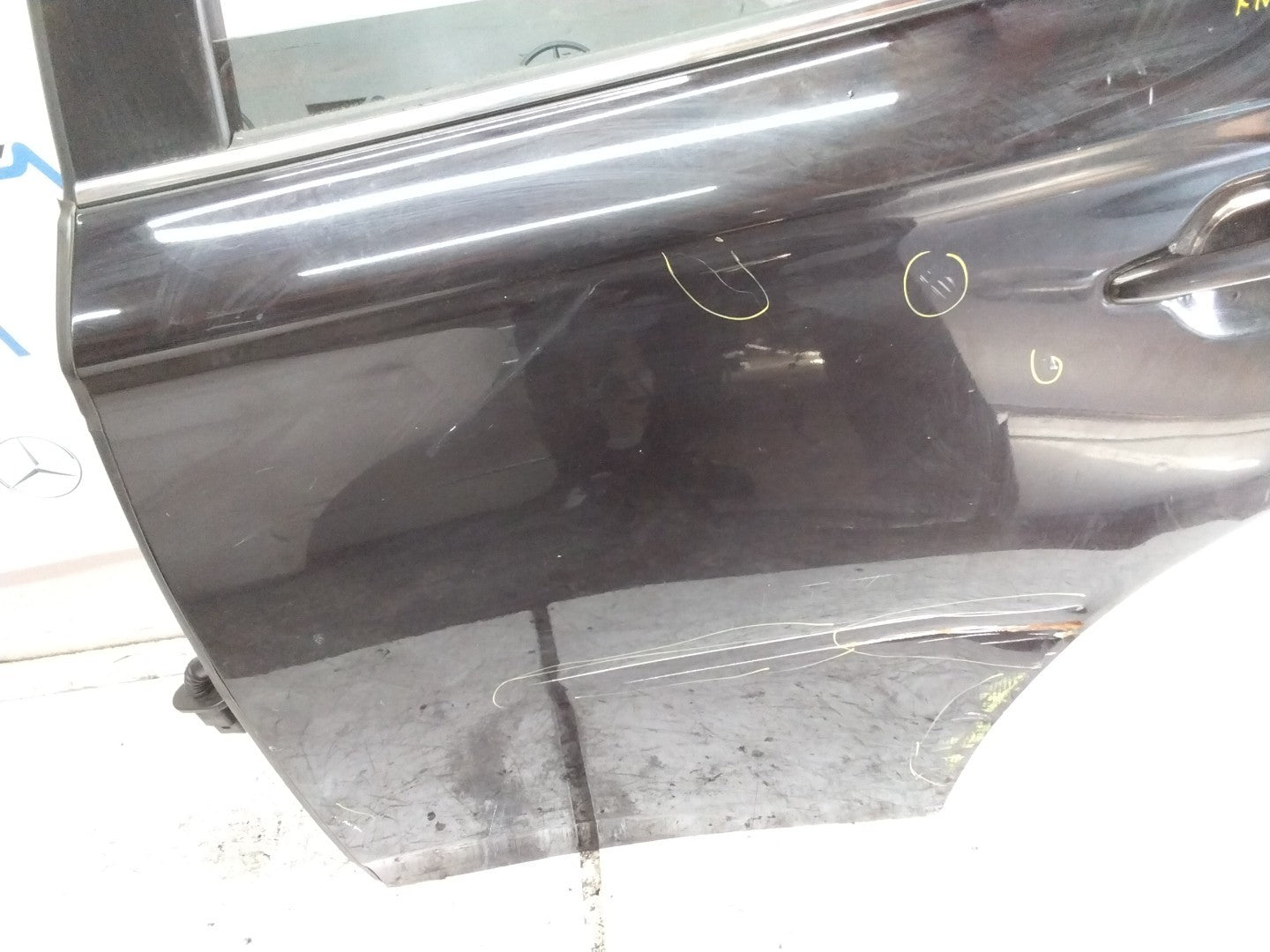 MITSUBISHI OUTLANDER PASSENGER REAR DOOR NSR BLACK   FMD599