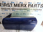 MERCEDES BENZ E-CLS W207  PASSENGER FRONT DOOR NSF BLUE 2009-16  FMD593
