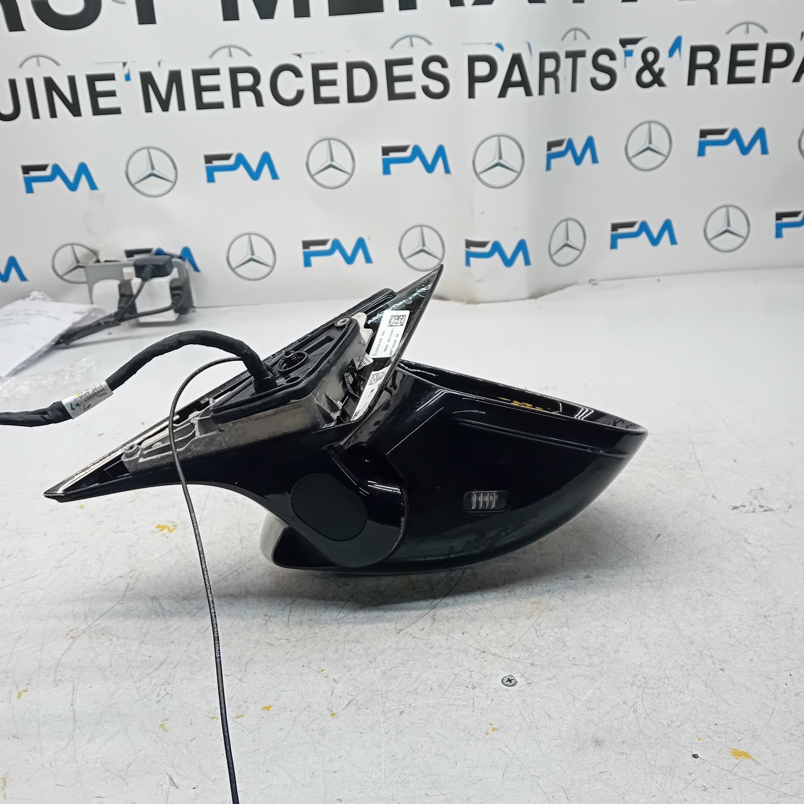 MERCEDES E-CLASS 2016 On W213 DRIVER SIDE WING MIRROR A2138102800 WHITE FMM4