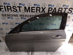 MERCEDES BENZ C-CLS W204 SLN PASSENGER FRONT DOOR NSF SILVER 2008-14  FMD595