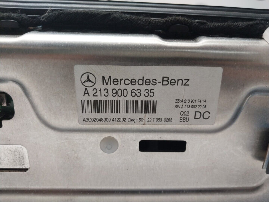 MERCEDES BENZ E-CLASS W213 W238 SAT NAV SCREEN HEAD UNIT A2139006335 FM00649