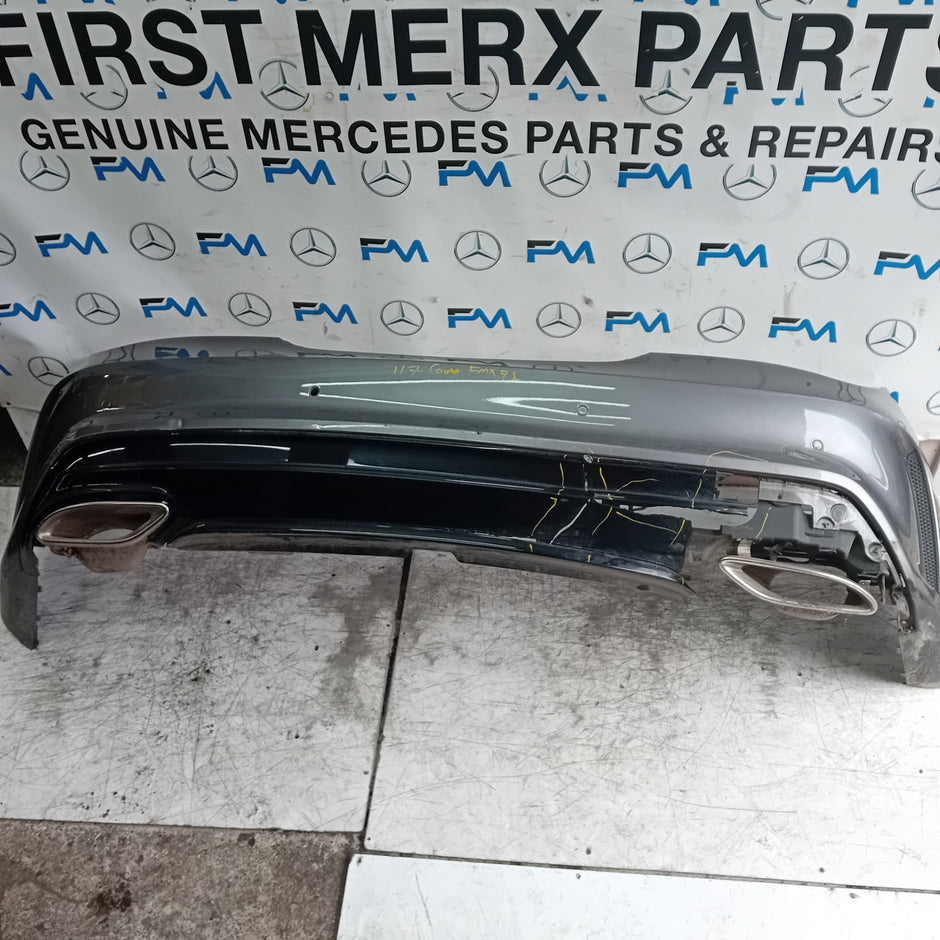 MERCEDES BENZ CLA W117 REAR AMG BUMPER GREY 2013-19 A1178807100 FMX71