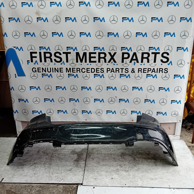 MERCEDES BENZ  A-CLASS W177 REAR BUMPER A1778804801 2018 BLACK FMX6