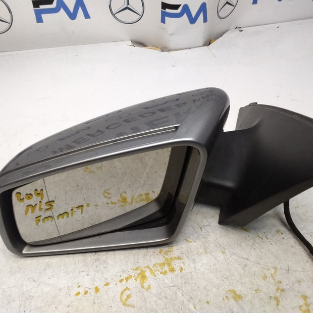 MERCEDES C-CLASS  W204 PASSENGER SIDE WING MIRROR A3167411 GREY FMM17