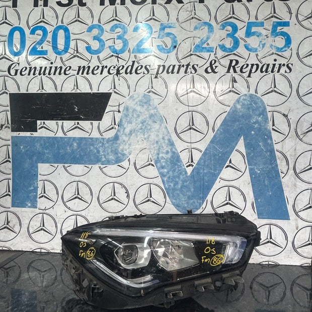 MERCEDES  CLA AMG 19-22 RIGHT DRIVER SIDE HEADLIGHT COMPLETE A1189062800 FMH86