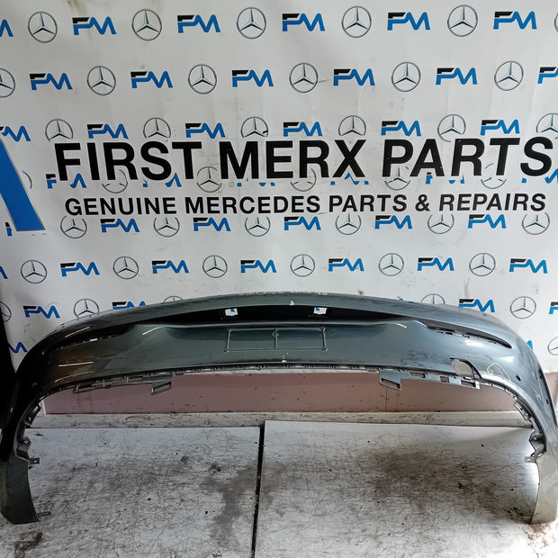 MERCEDES BENZ C-CLASS C205 COUPE GREY REAR BUMPER 2014 ON FMX95