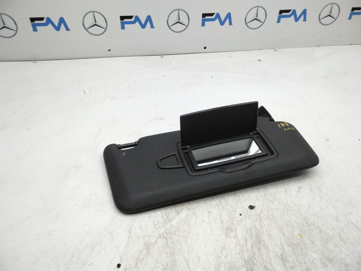  MERCEDES A-CLASS W177 FRONT RIGHT DRIVER SIDE SUN VISOR A1778106200 FMR42