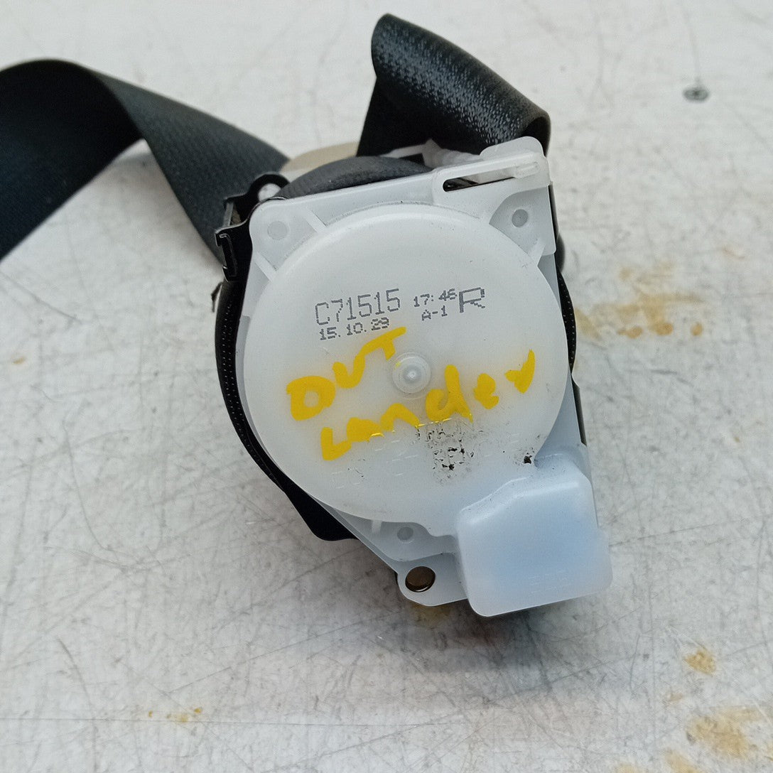 MITSUBISHI OUTLANDER MK3 SEAT BELT REAR DRIVER OSR TK AB2 EN314 BLACK FM001240