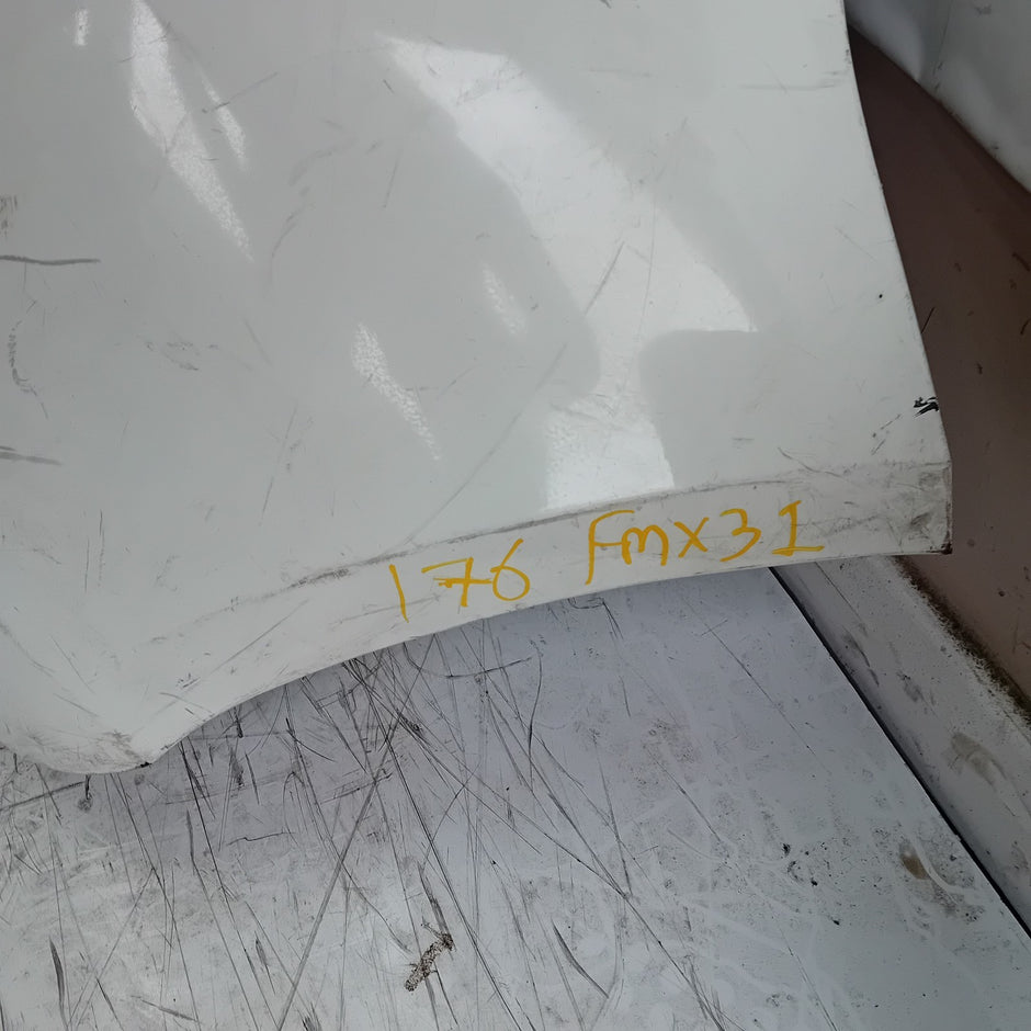 MERCEDES BENZ A-CLASS W176 REAR BUMPER 2012-18 A1768850125 WHITE FMX31