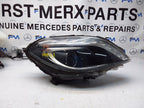 2013 MERCEDES B-CLASS W246 HEADLIGHT DRIVER OS A2468207461 FMH123 (DAMAGED)