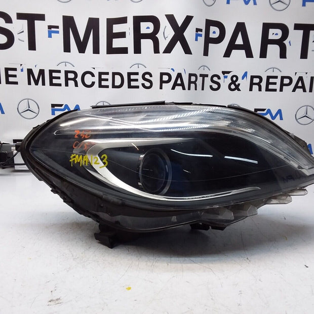 2013 MERCEDES B-CLASS W246 HEADLIGHT DRIVER OS A2468207461 FMH123 (DAMAGED)