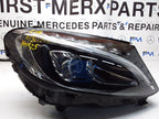 2019 MERCEDES C-CLASS W205 O/S Driver Side Front Headlight A20539062604 FMH25