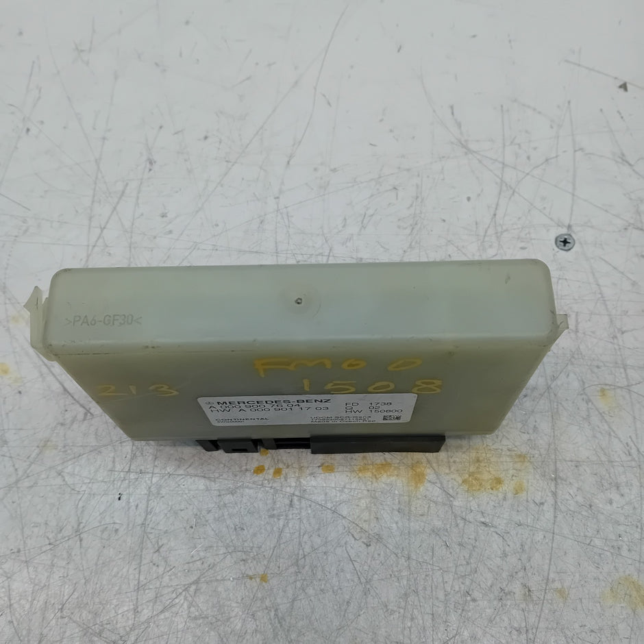 MERCEDES BENZ  E-CLASS W213 ADBLUE SCR CONTROL UNIT EGR ECU A0009007604 FM001508