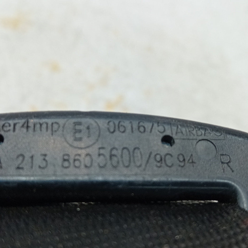 MERCEDES BENZ  E-CLASS W213 SEAT BELT FRONT DRIVER OS 2016 A2138605600 FM001225