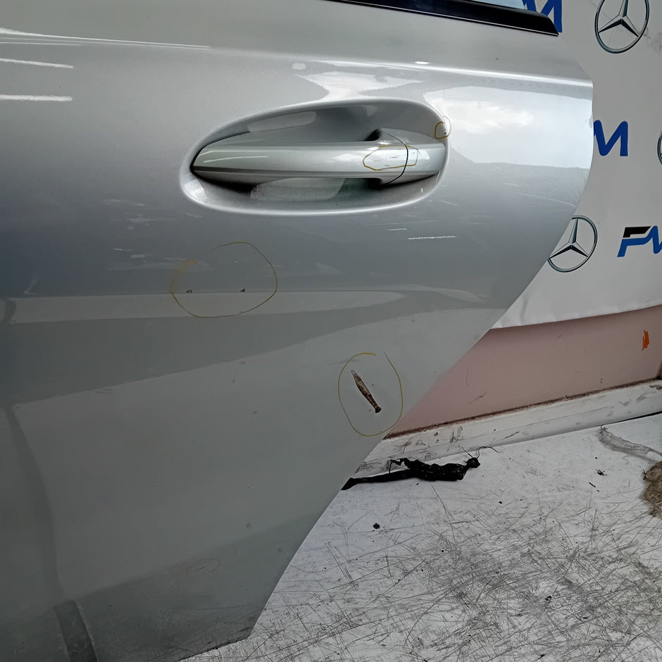 MERCEDES CLA W117 EST PASSENGER REAR DOOR NSR SILVER 2013-19 COMPLETE FMD297