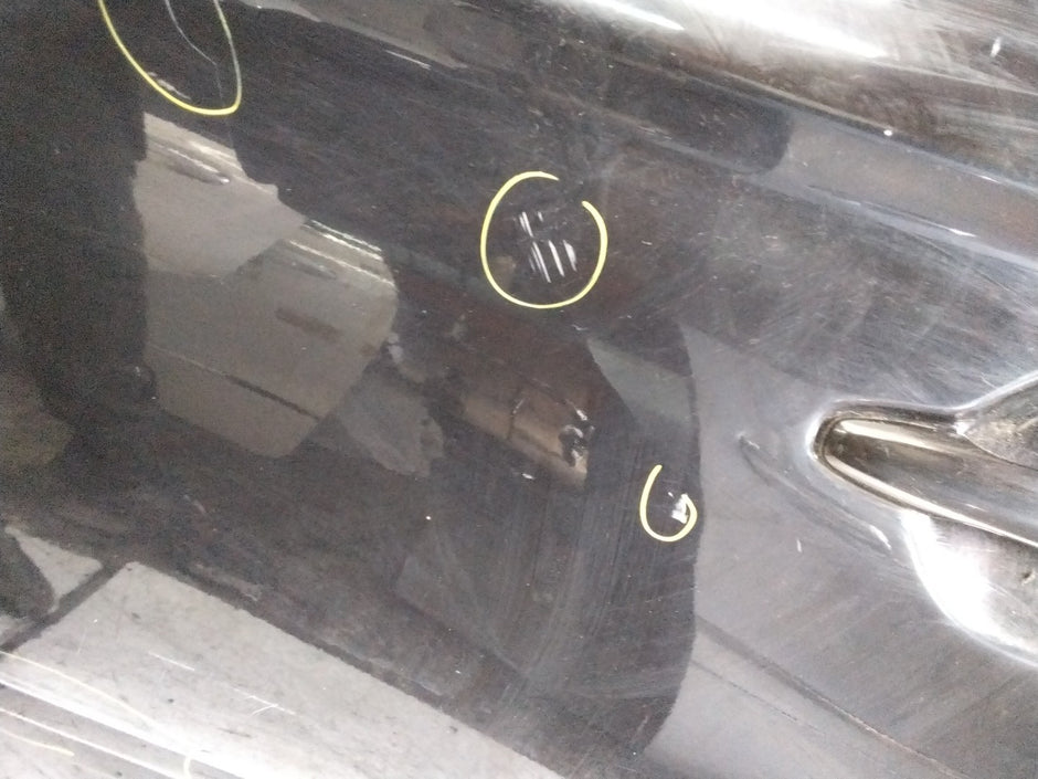 MITSUBISHI OUTLANDER PASSENGER REAR DOOR NSR BLACK   FMD599