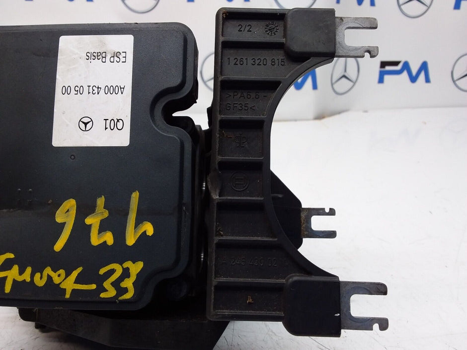 MERCEDES CLA W246 ABS PUMP MODULE CONTROL UNIT A2464300210 FM00433