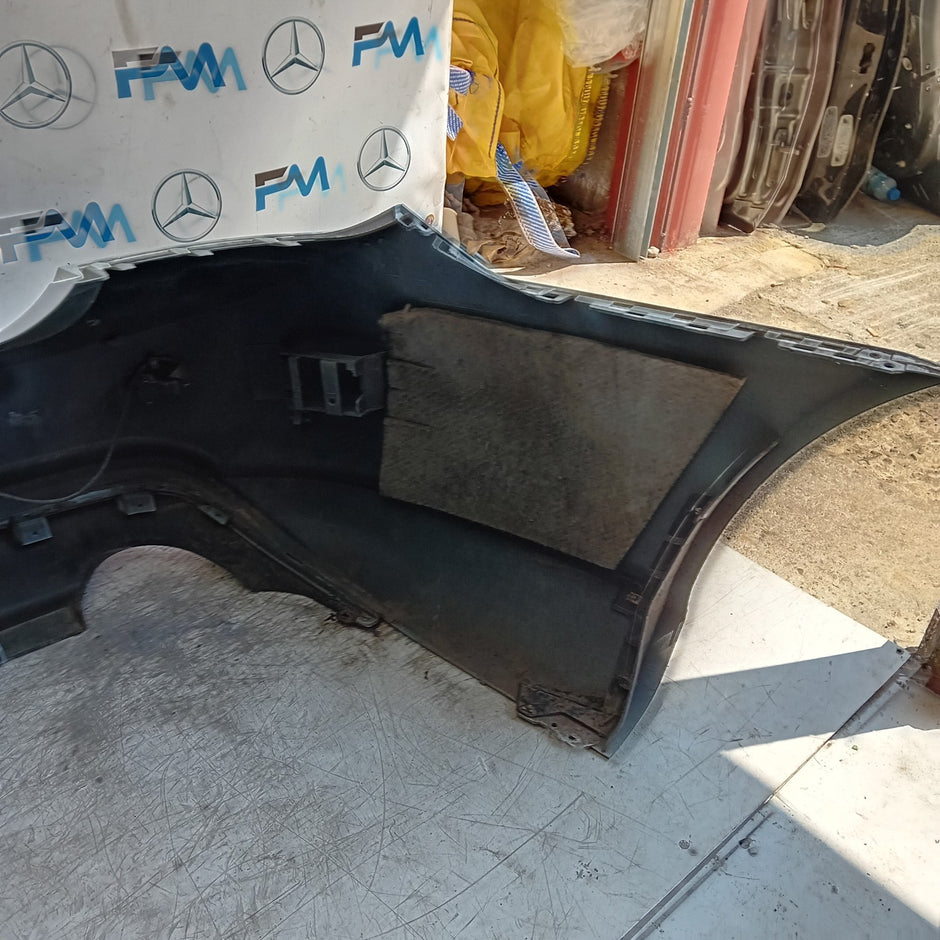 MERCEDES BENZ E-CLASS C207 COUPE REAR BUMPER 2016 WHITE A2076100408 FMX109